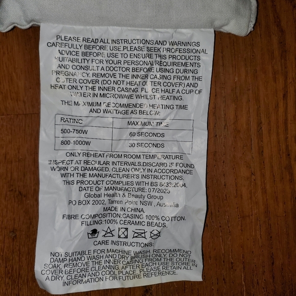 Plush Dog Stuffed Animal With Ceramic Bead Pouch for Heating - Picture 2 of 13